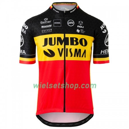 Wielershirt 2020 Team Jumbo-Visma Belgisch kampioenschap N001 